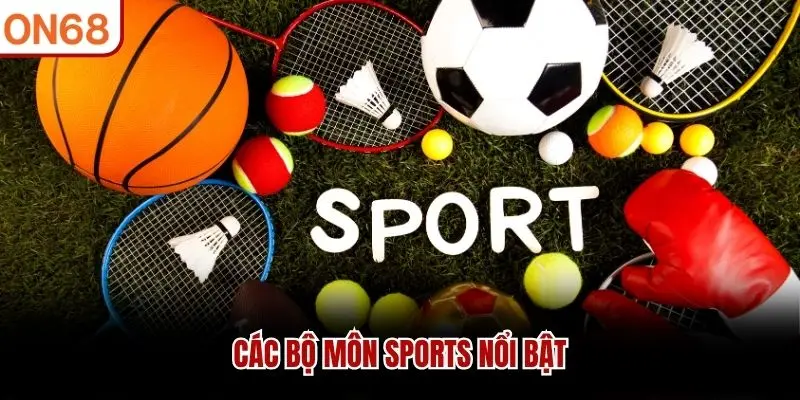 Các bộ môn sports nổi bật